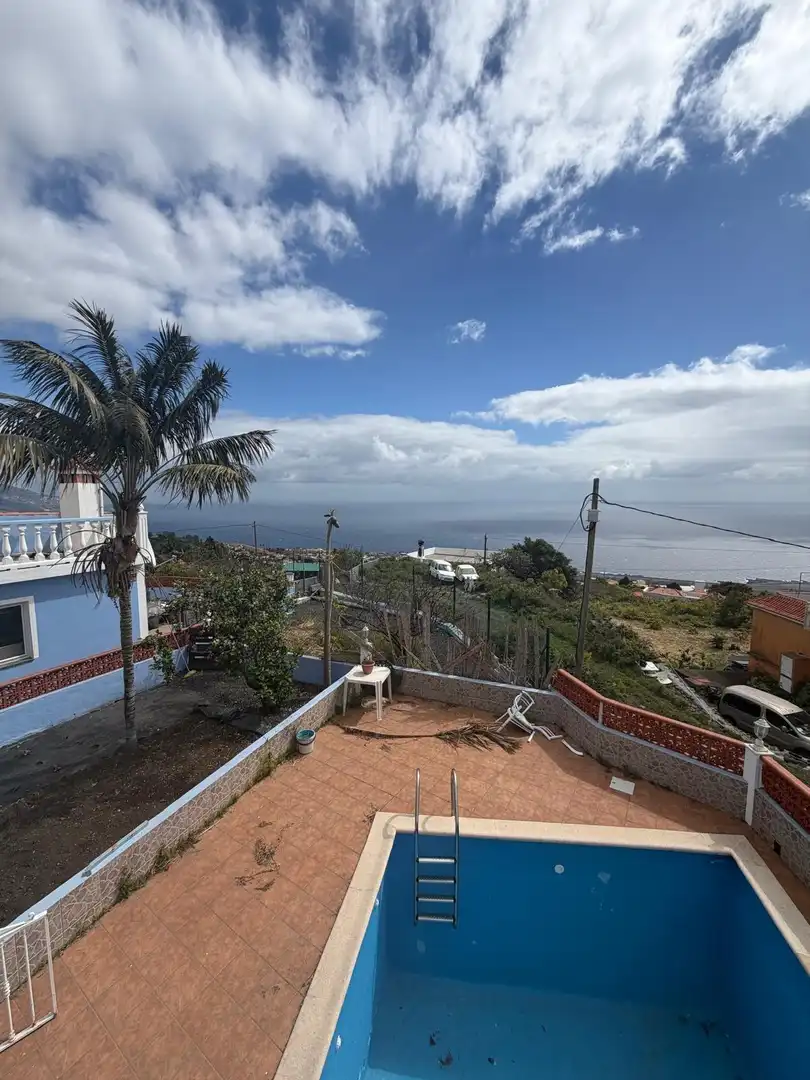 Vista exterior de Casa o chalet en venta en Villa de Mazo con Jardín privado, Terraza y Piscina