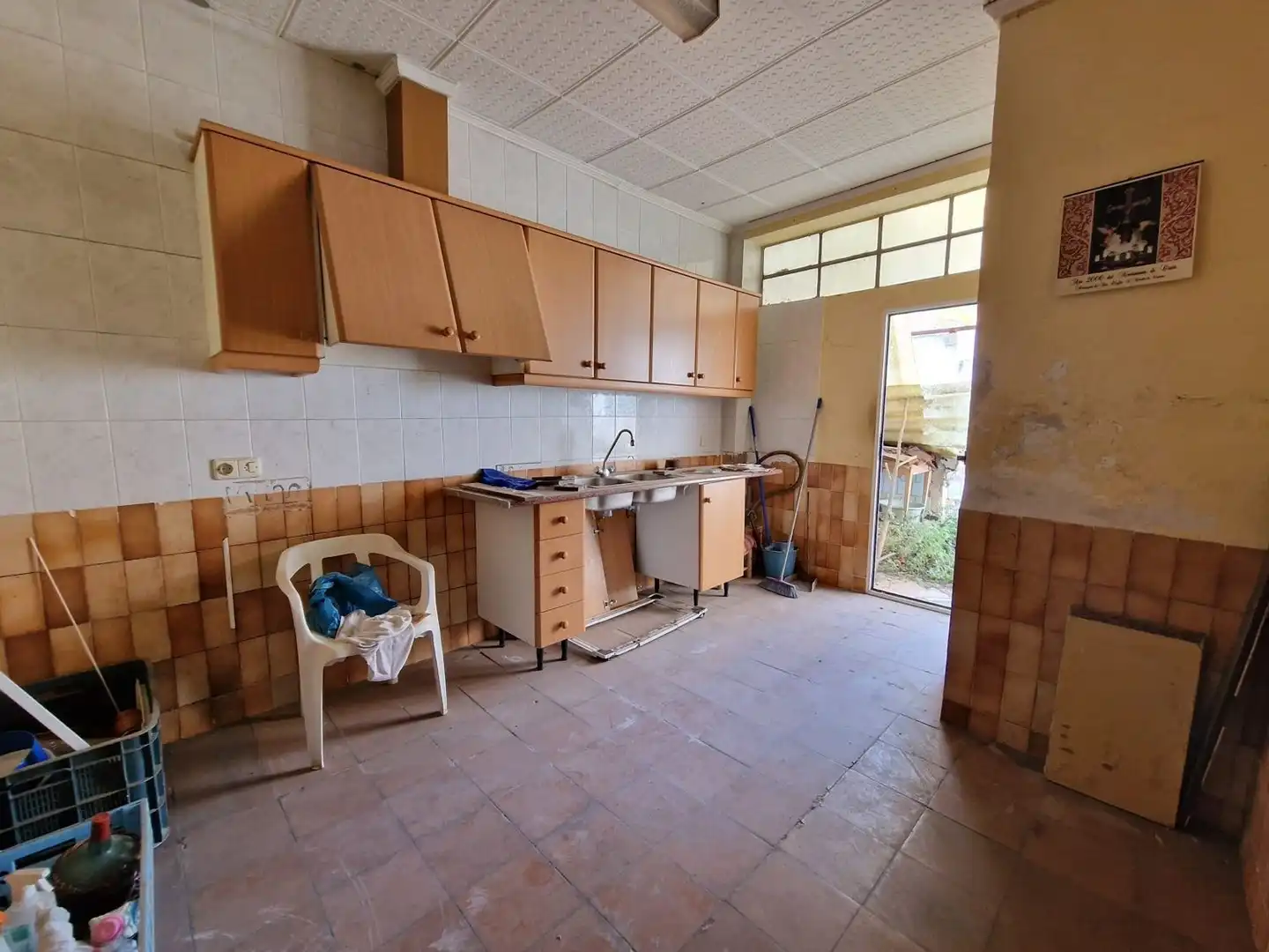 Cuina de Casa o xalet en venda en L'Alcúdia de Crespins amb Jardí privat i Terrassa