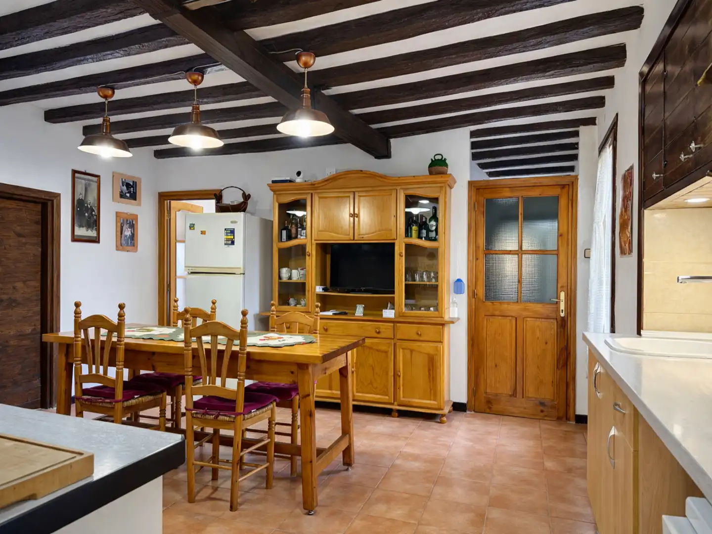 Kitchen of Country homes for sale in Campdevànol  with Heating, Private garden and Parquet flooring