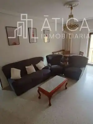 Sala de estar de Piso de alquiler en Salamanca con Calefacción, Terraza y Amueblado