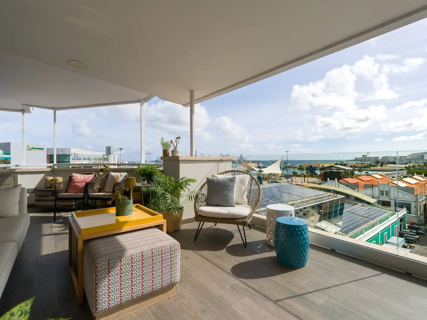 Terrasse von Dachboden zum Verkauf in Las Palmas de Gran Canaria mit Klimaanlage, Terrasse und Abstellraum