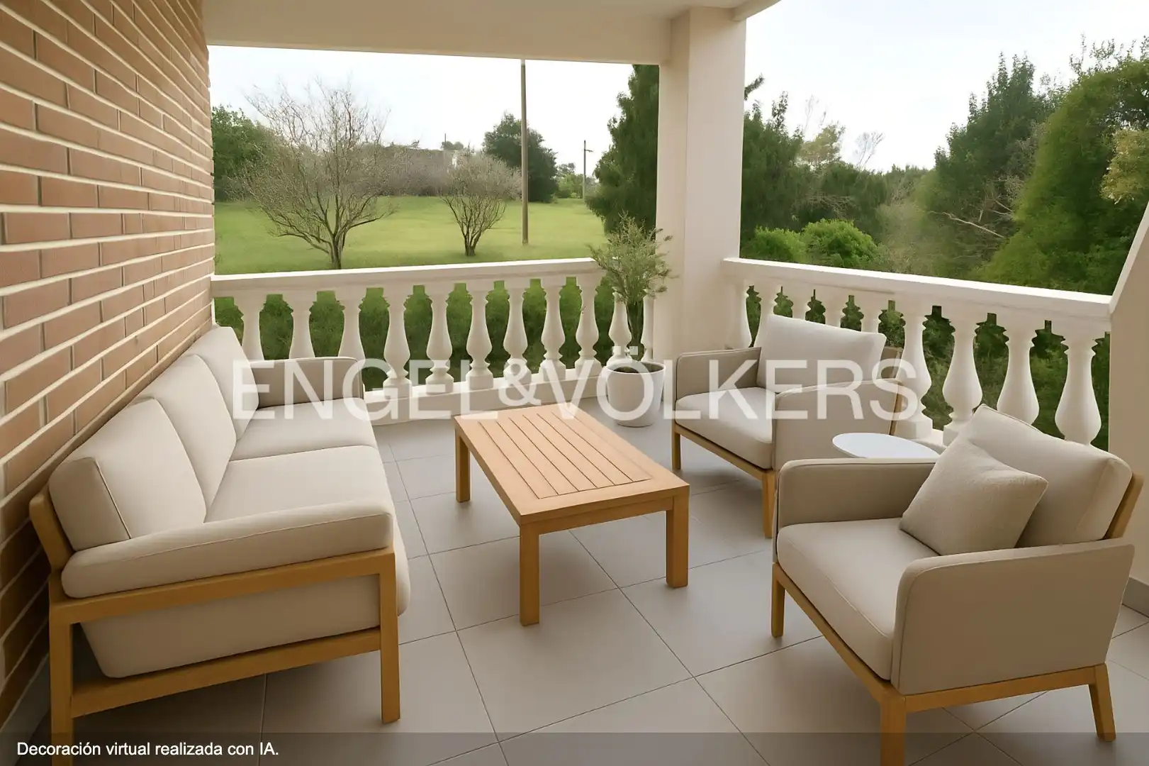 Terraza de Casa o chalet en venta en Santander con Calefacción, Jardín privado y Parquet