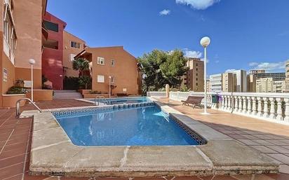 Swimming pool of Apartment for sale in Benidorm  with Air Conditioner, Heating and Private garden