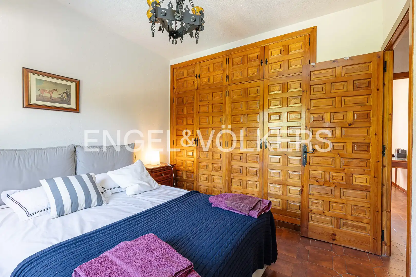 Bedroom of Detached homes for sale in El Escorial  with Heating, Private garden and Terrace
