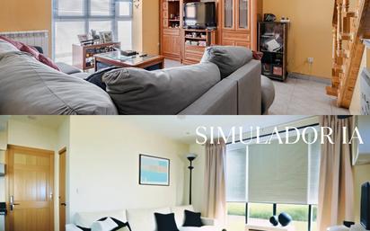 Living room of Duplex for sale in Meco  with Air Conditioner, Heating and Storage room