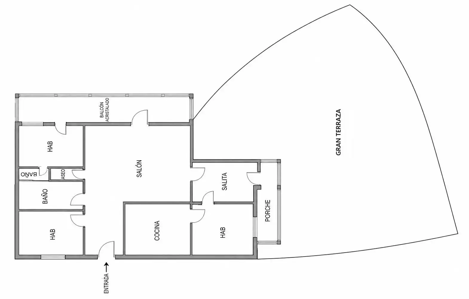 Attic for sale in Oropesa del Mar / Orpesa  with Air Conditioner, Terrace and Balcony