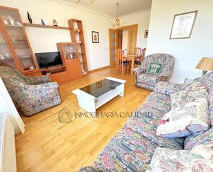 Living room of Flat to rent in Burgos Capital  with Heating, Terrace and Furnished