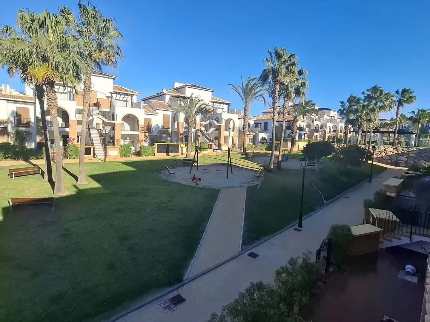Vista exterior de Casa adosada en venta en Vera con Aire acondicionado, Terraza y Trastero