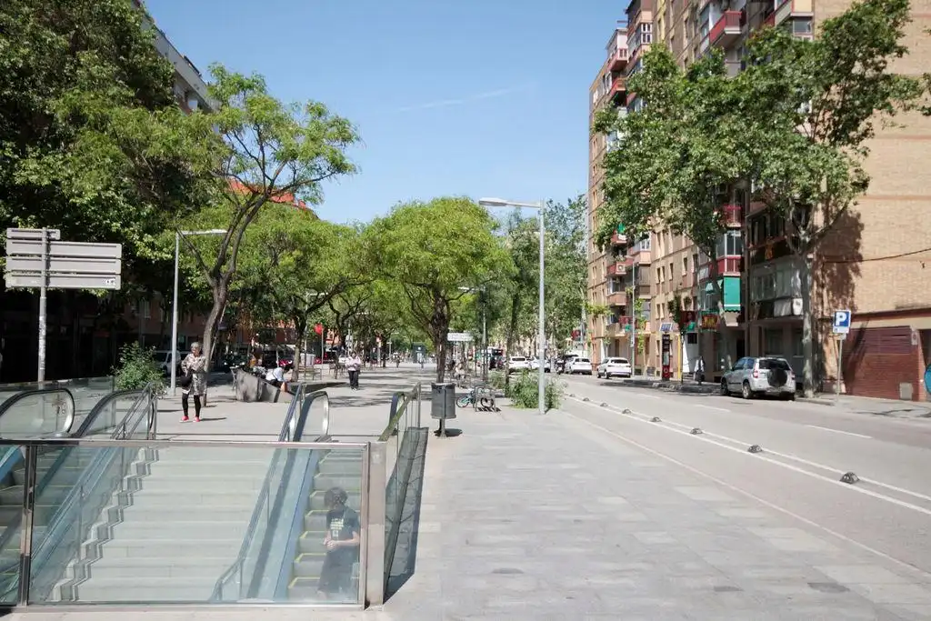 Vista exterior de Ático en venta en Barcelona con Aire acondicionado, Calefacción y Parquet