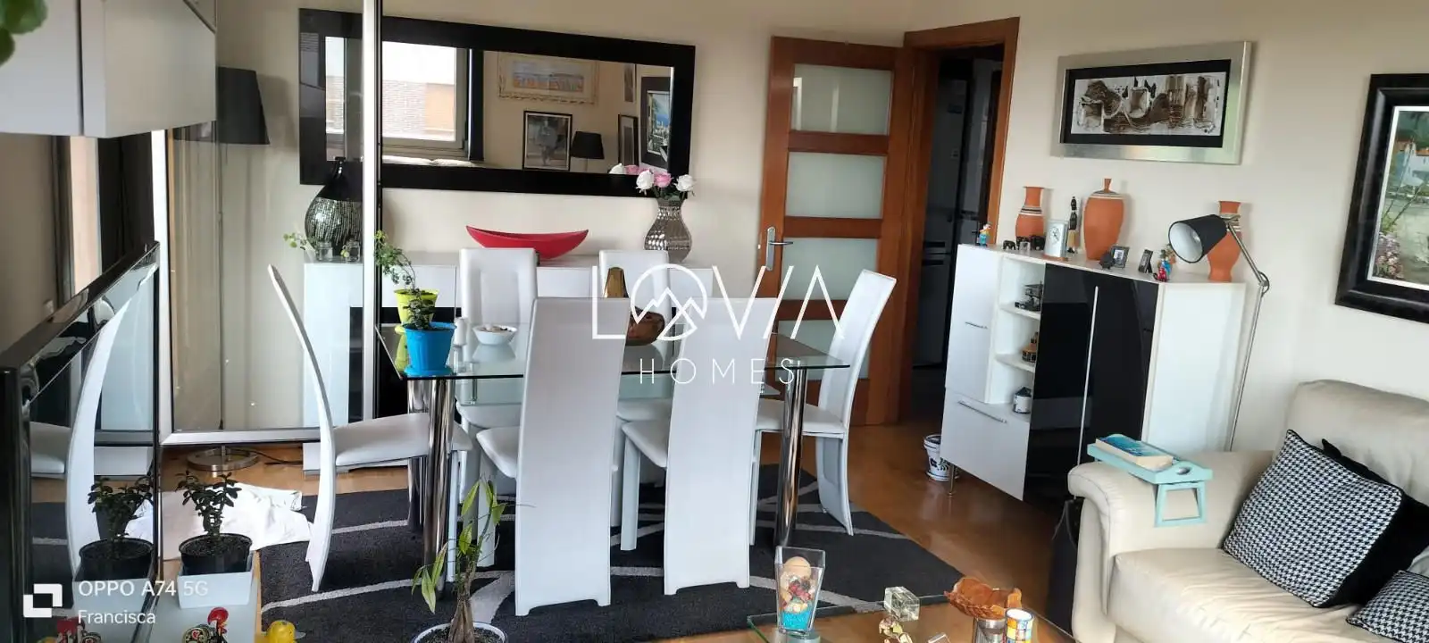 Dining room of Flat for sale in Oeste