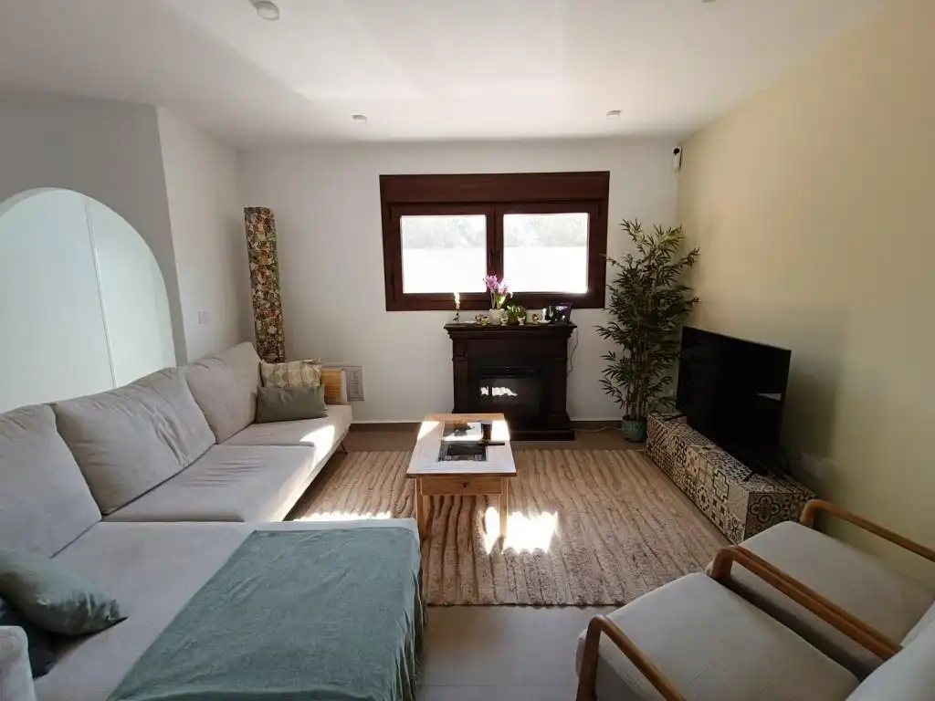 Sala de estar de Casa o chalet en venta en Pilar de la Horadada con Aire acondicionado, Calefacción y Jardín privado