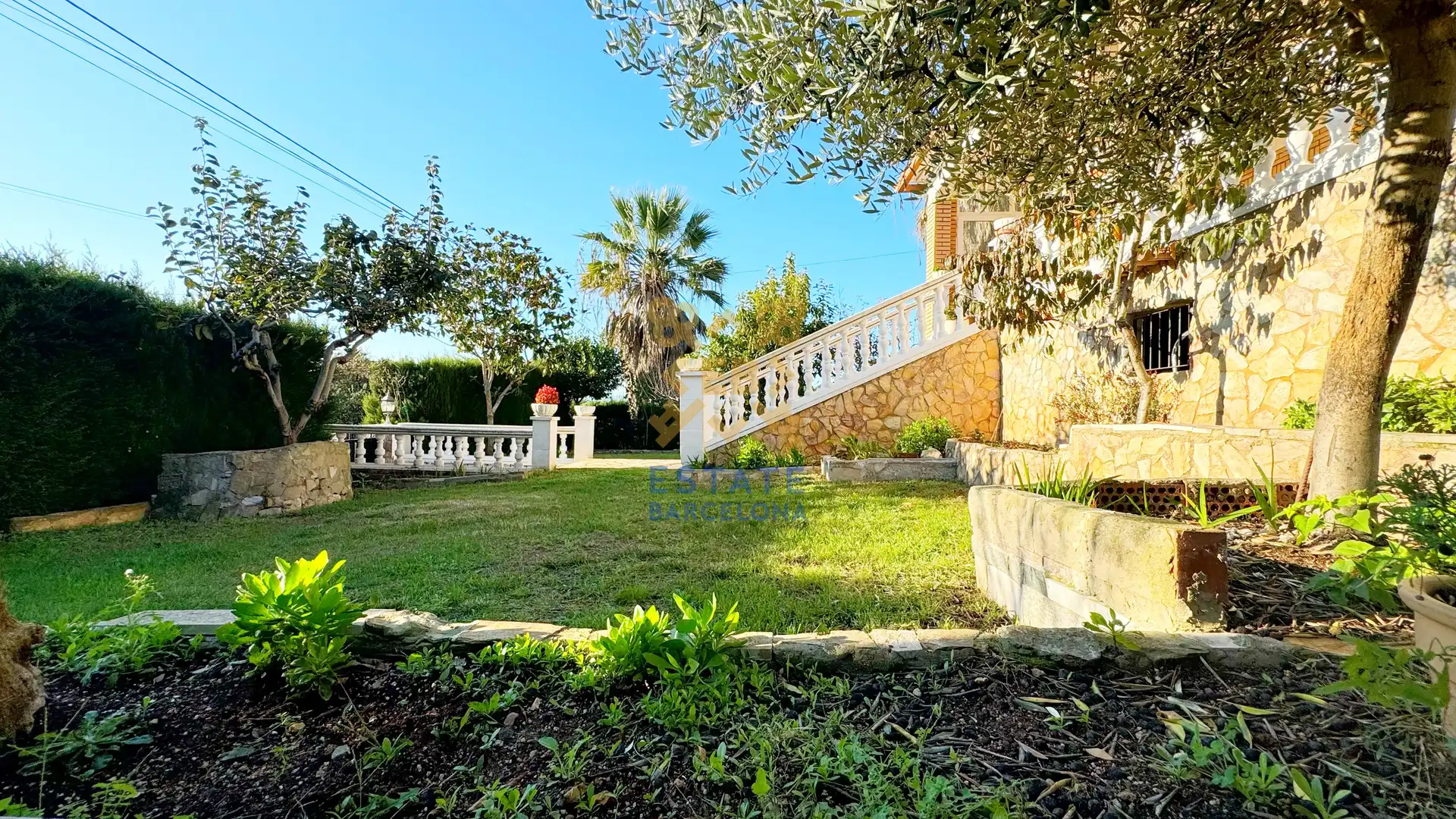 Garten von Haus oder Chalet zum Verkauf in Lloret de Mar mit Klimaanlage, Heizung und Schwimmbad