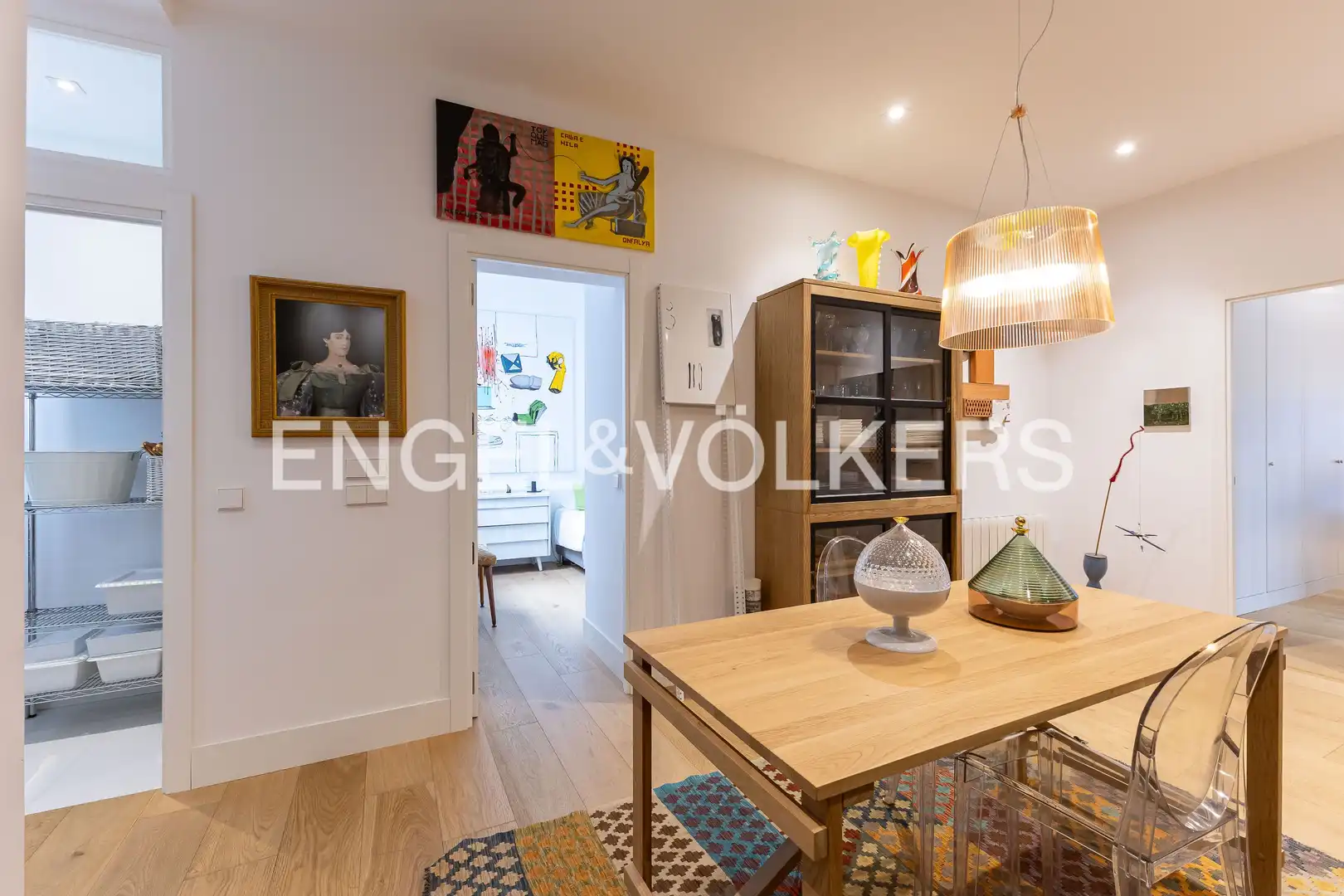 Esszimmer von Wohnung zum Verkauf in Madrid mit Klimaanlage, Heizung und Abstellraum
