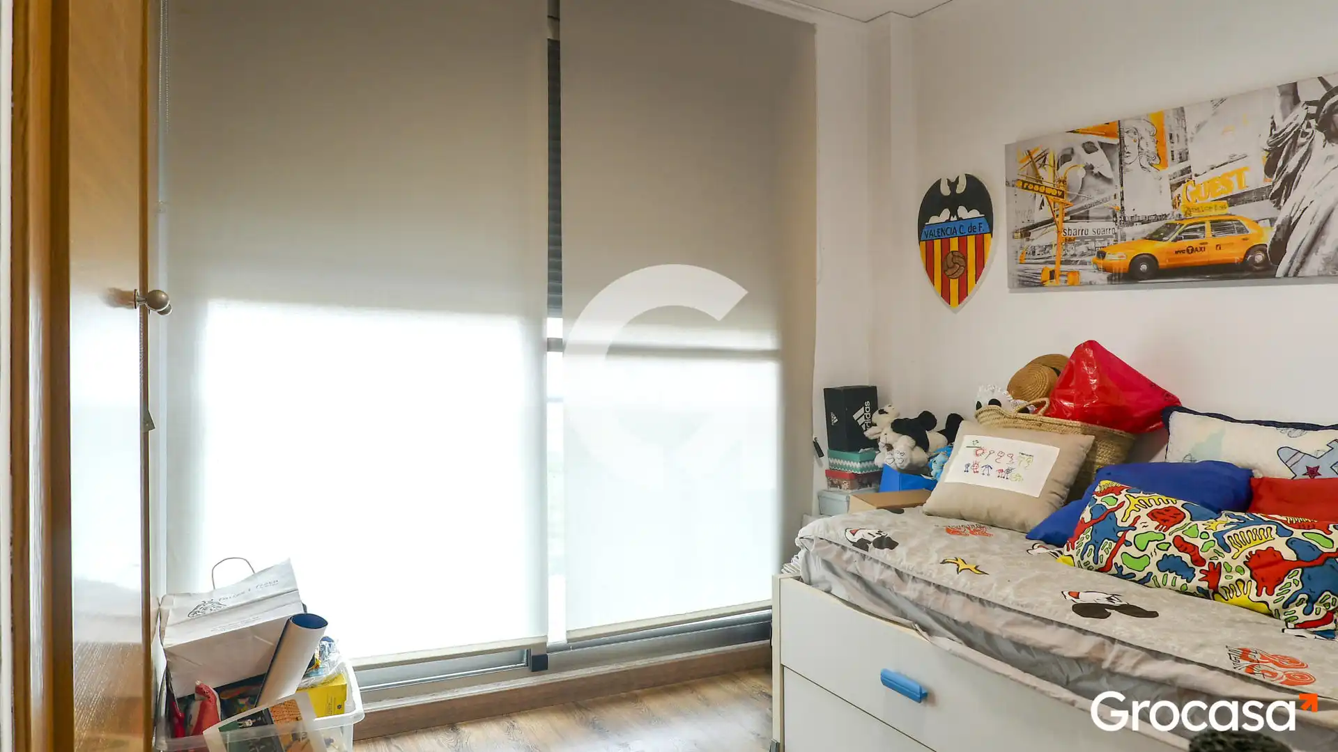 Dormitori de Casa adosada en venda en Sagunto / Sagunt amb Aire condicionat, Terrassa i Traster