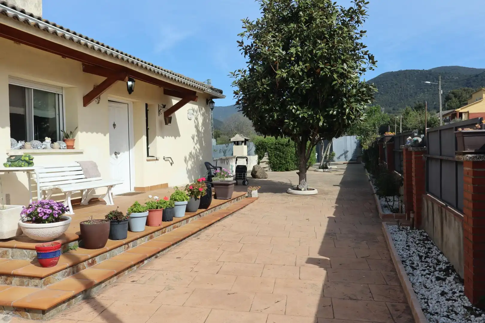 Vista exterior de Casa o xalet en venda en Cànoves I Samalús amb Calefacció