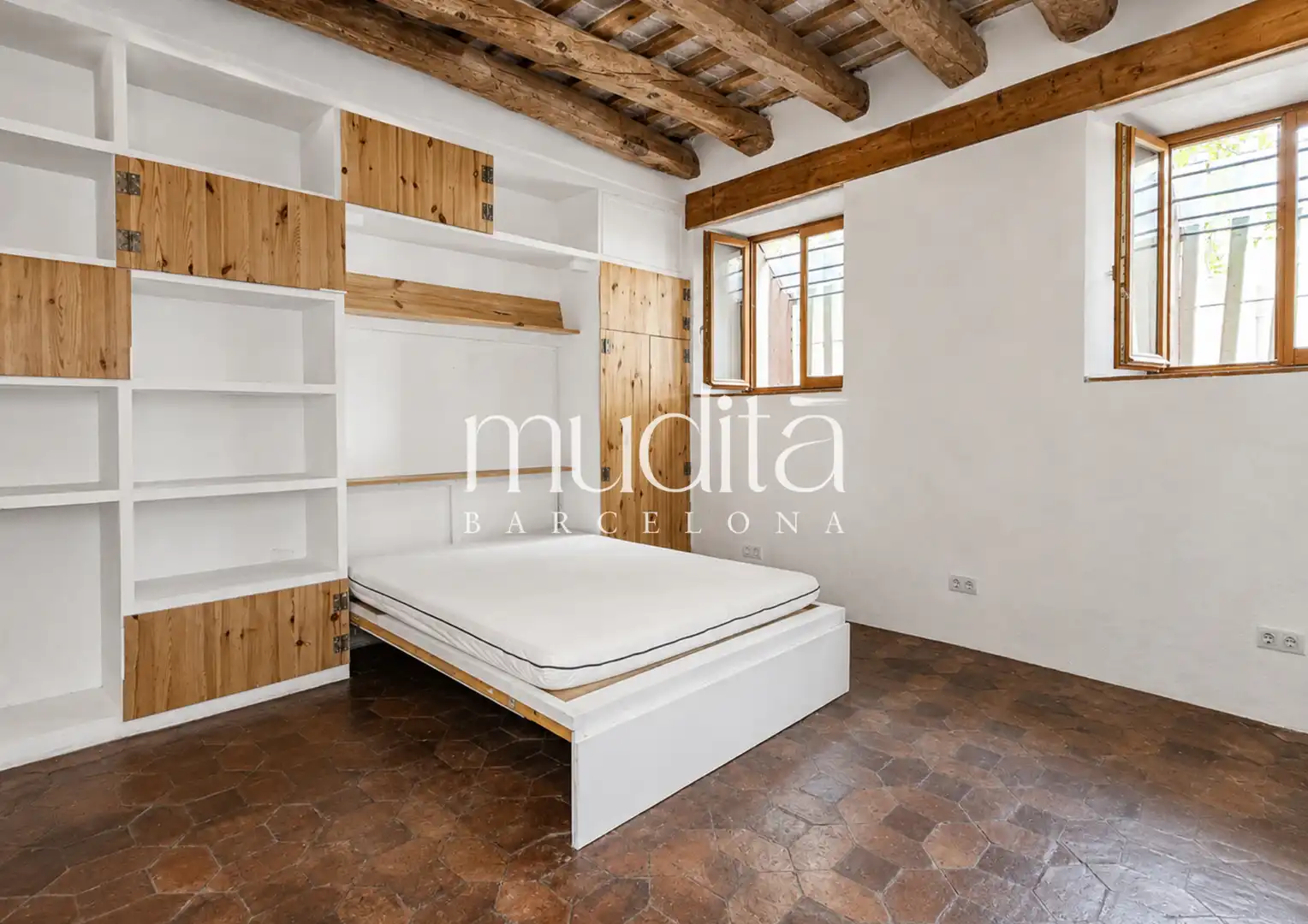 Bedroom of Apartments for sale in Barcelona  with Heating and Alarm