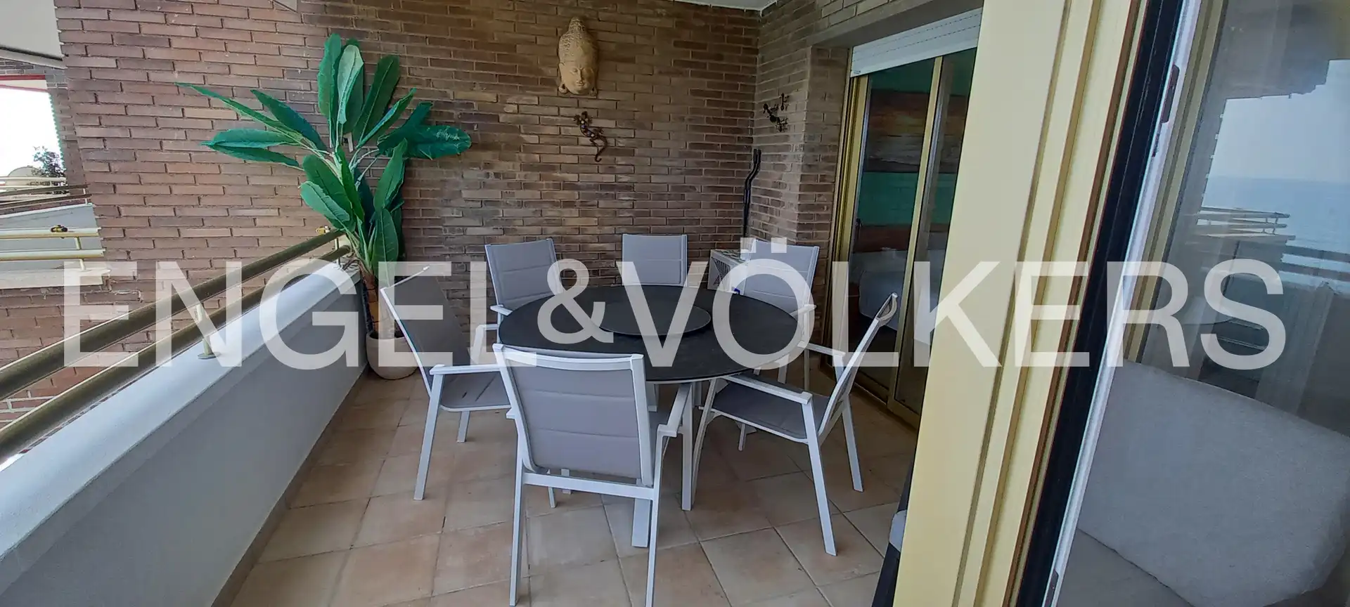 Terrasse von Wohnung zur Miete in Mont-roig del Camp mit Klimaanlage, Heizung und Parkett