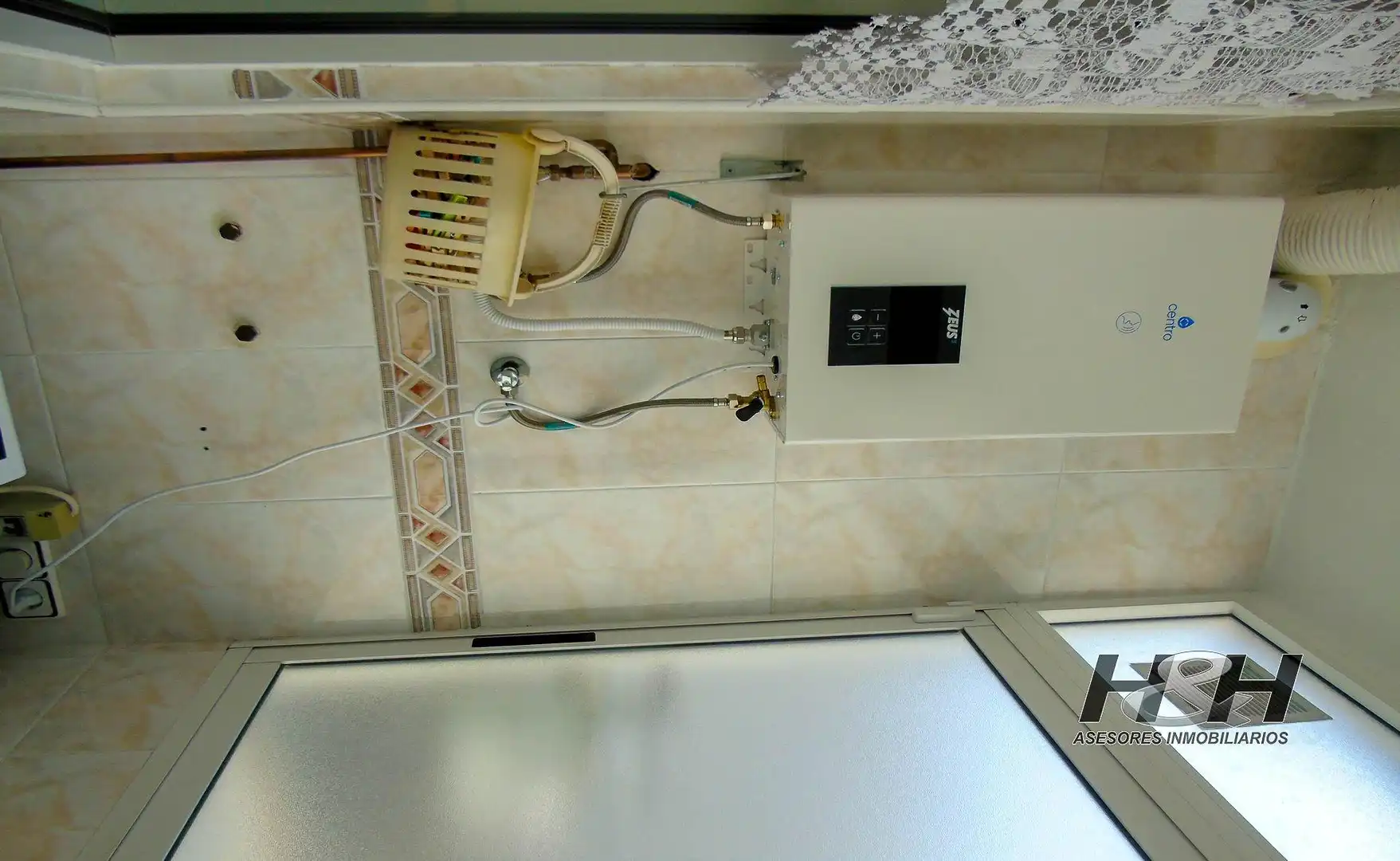 Küche von Wohnung zur Miete in Burjassot mit Klimaanlage, Heizung und Möbliert