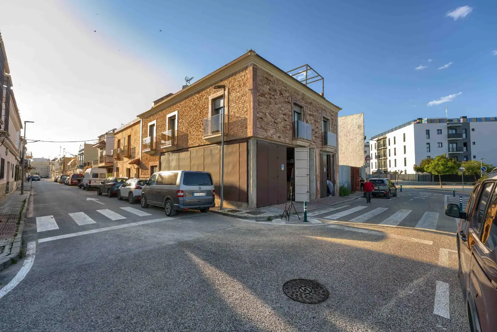 Vista exterior de Casa o xalet en venda en Bormujos amb Aire condicionat, Terrassa i Traster