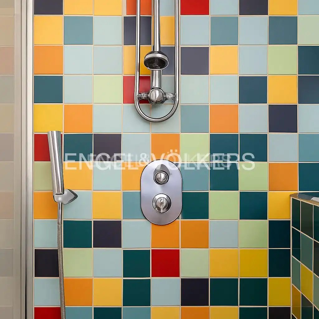 Badezimmer von Wohnung zur Miete in Madrid mit Klimaanlage, Heizung und Möbliert