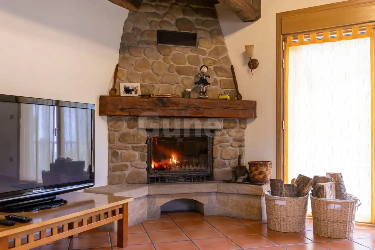 Sala de estar de Casa o chalet en venta en Idiazabal con Calefacción, Terraza y Trastero