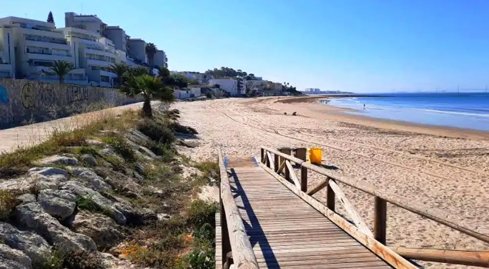 Vista exterior de Casa o xalet en venda en El Puerto de Santa María amb Jardí privat, Terrassa i Traster