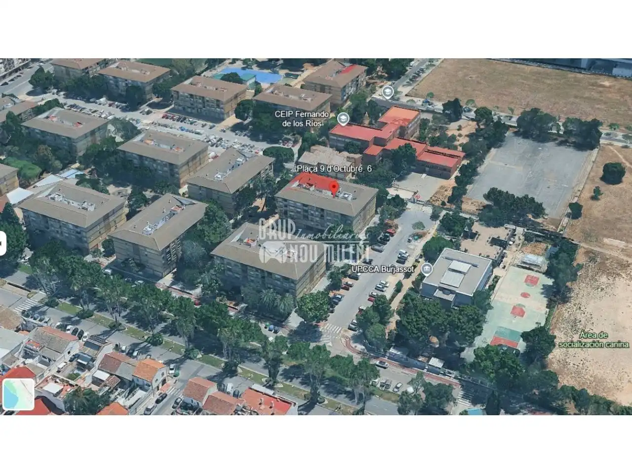 Vista exterior de Piso en venta en Burjassot con Aire acondicionado y Calefacción