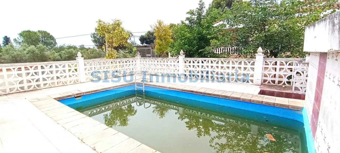 Piscina de Finca rústica en venda en Pedralba amb Jardí privat, Terrassa i Piscina