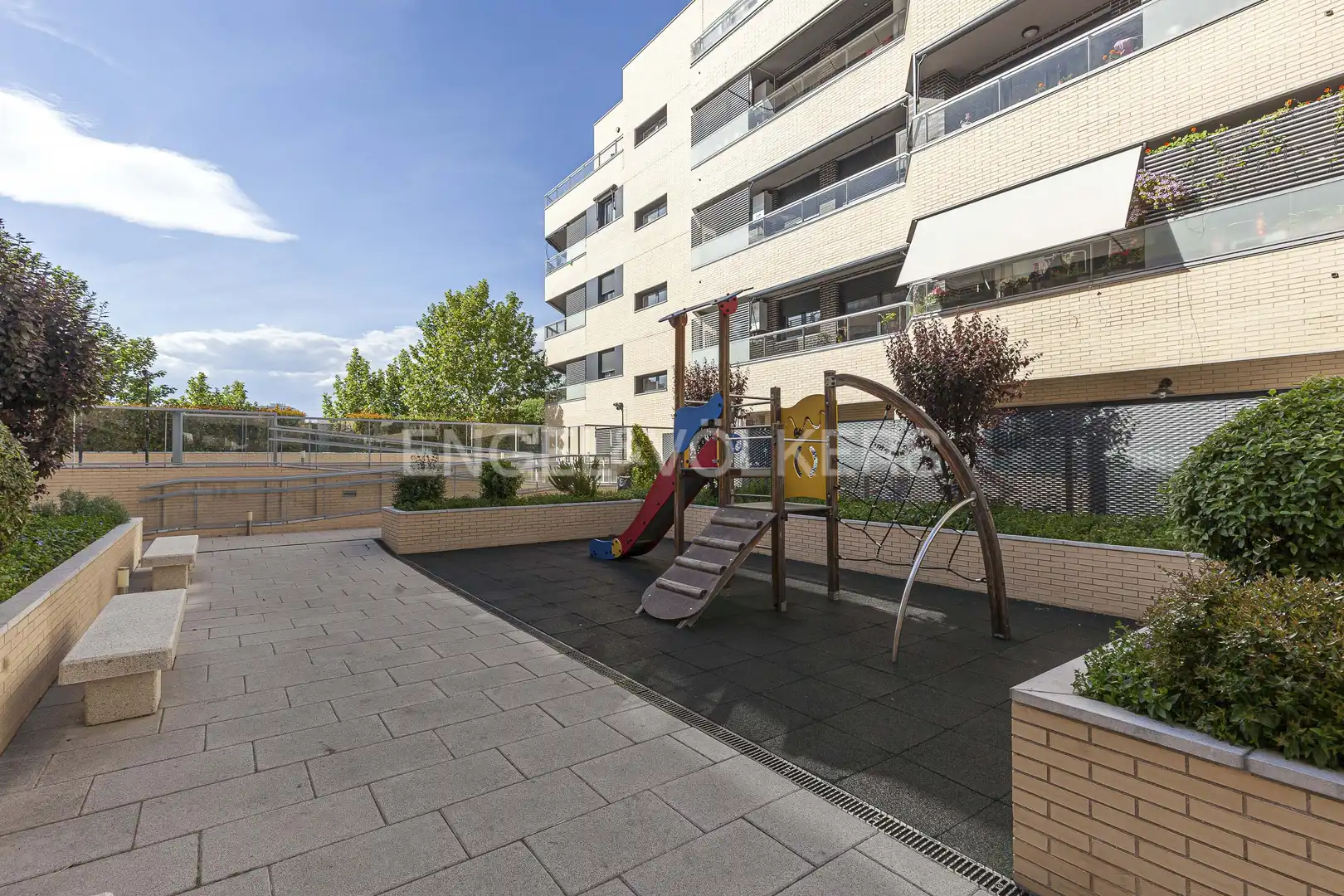 Terrasse von Dachboden zur Miete in Madrid mit Klimaanlage, Heizung und Terrasse