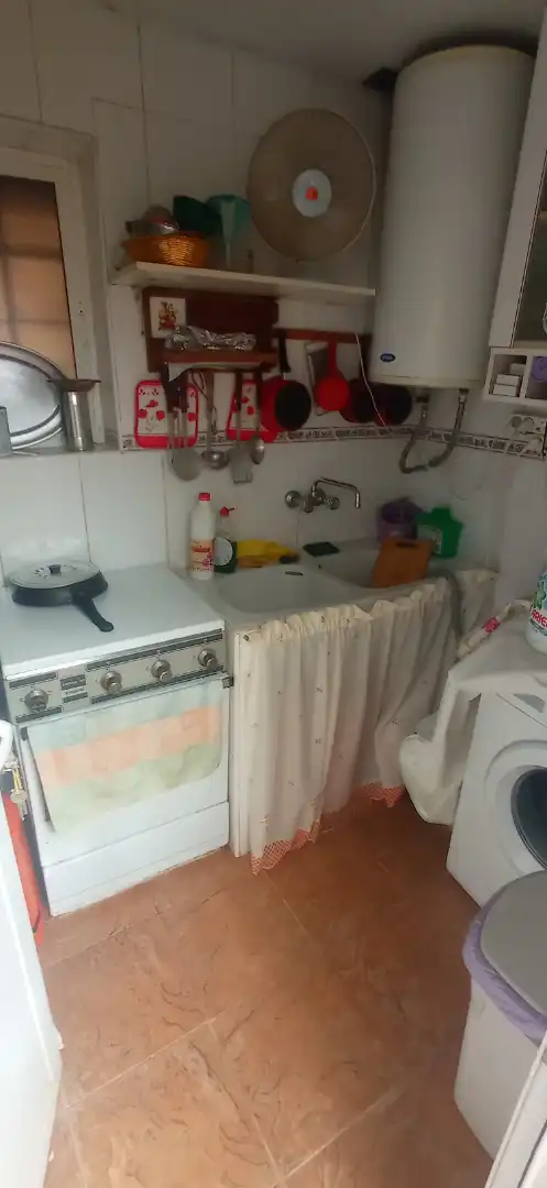 Cuina de Casa o xalet en venda en La Unión amb Terrassa, Moblat i Forn