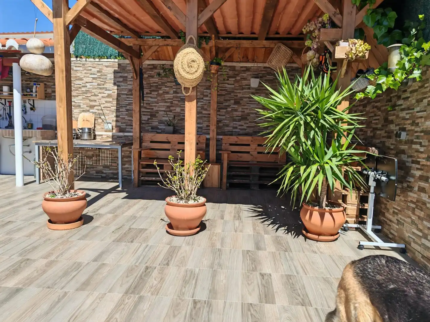 Terrassa de Casa o xalet en venda en Calpe / Calp amb Aire condicionat, Calefacció i Jardí privat