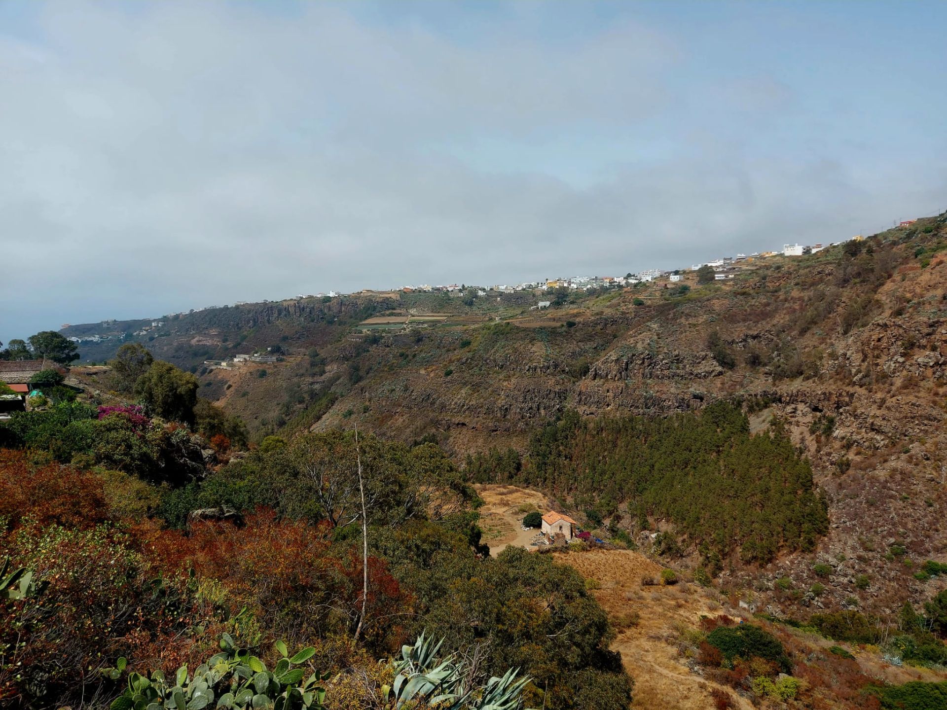 Vista exterior de Casa o xalet en venda en Santa María de Guía de Gran Canaria amb Jardí privat i Terrassa