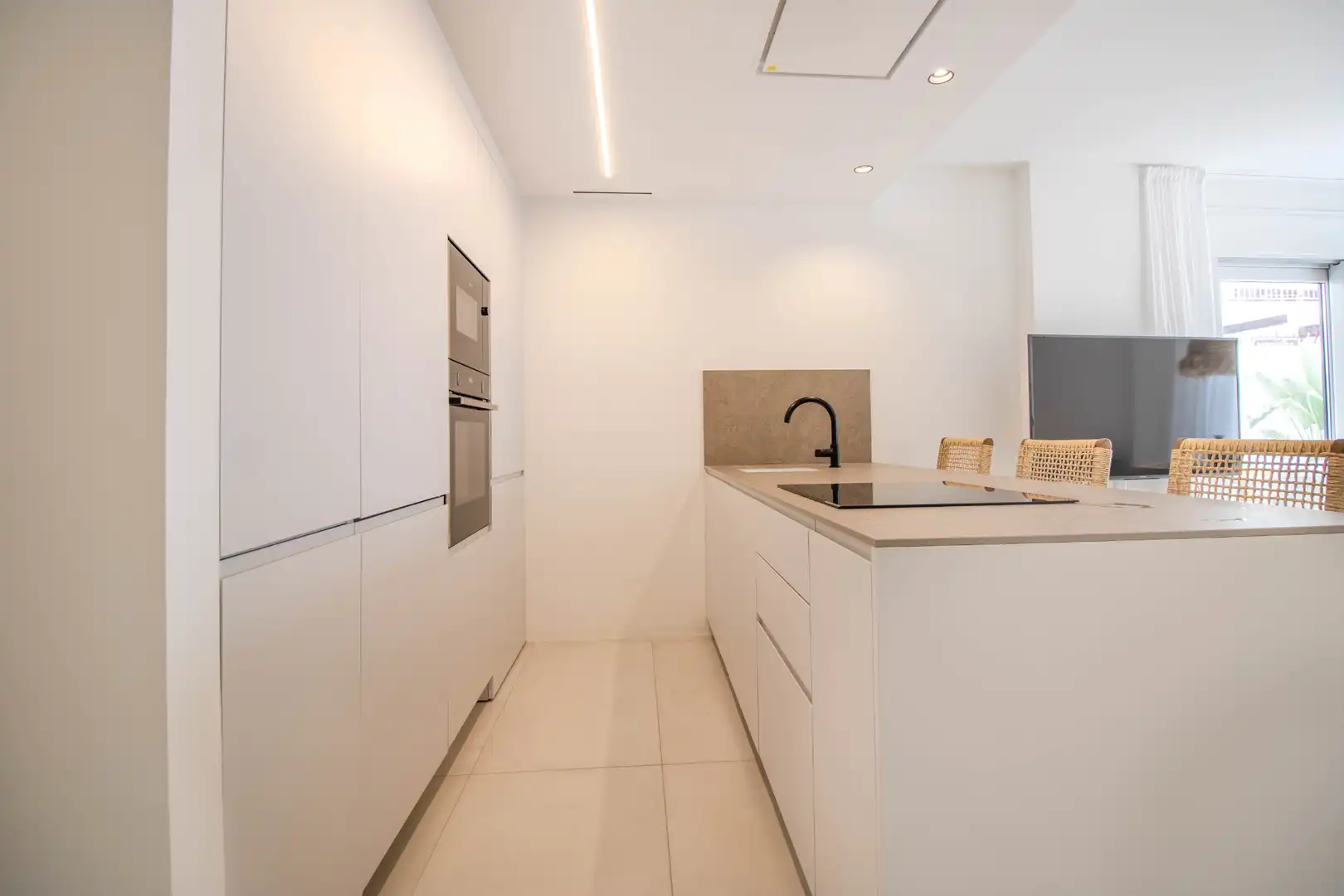 Kitchen of Duplexes for rent in Jávea / Xàbia  with Air Conditioner, Heating and Terrace