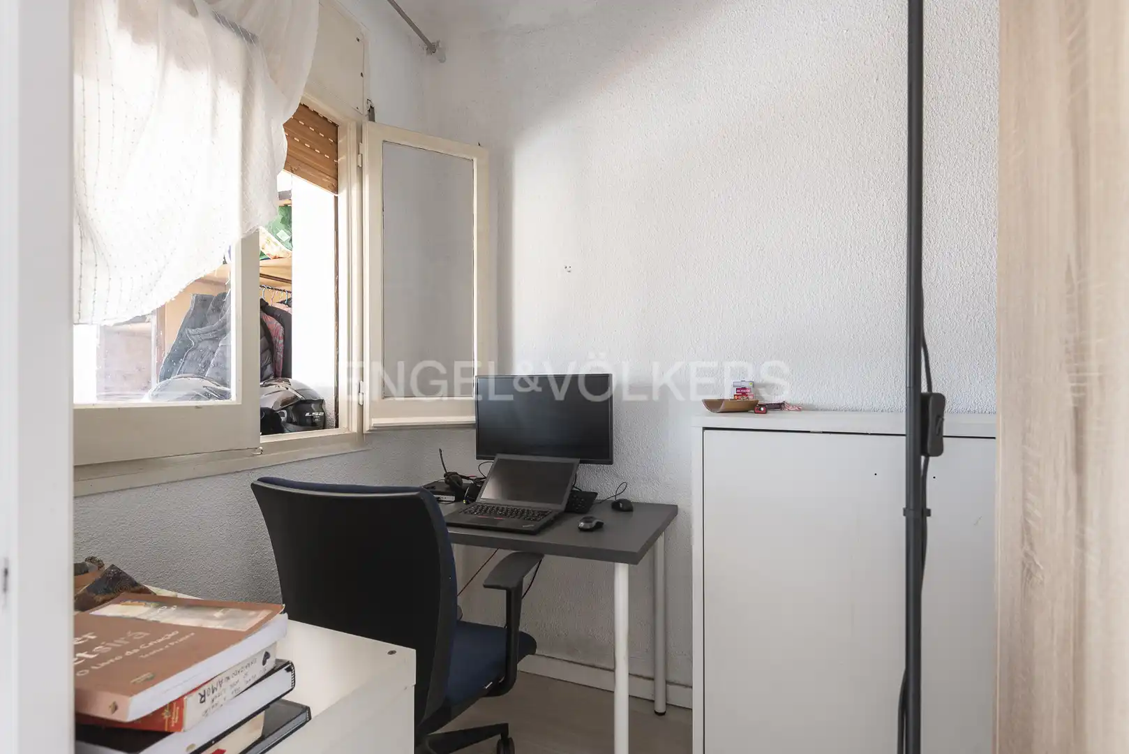 Schlafzimmer von Wohnung zum Verkauf in Barcelona mit Heizung, Parkett und Terrasse