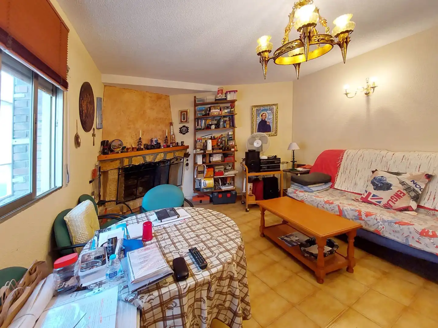 Sala d'estar de Casa o xalet en venda en Orusco de Tajuña amb Calefacció i Traster