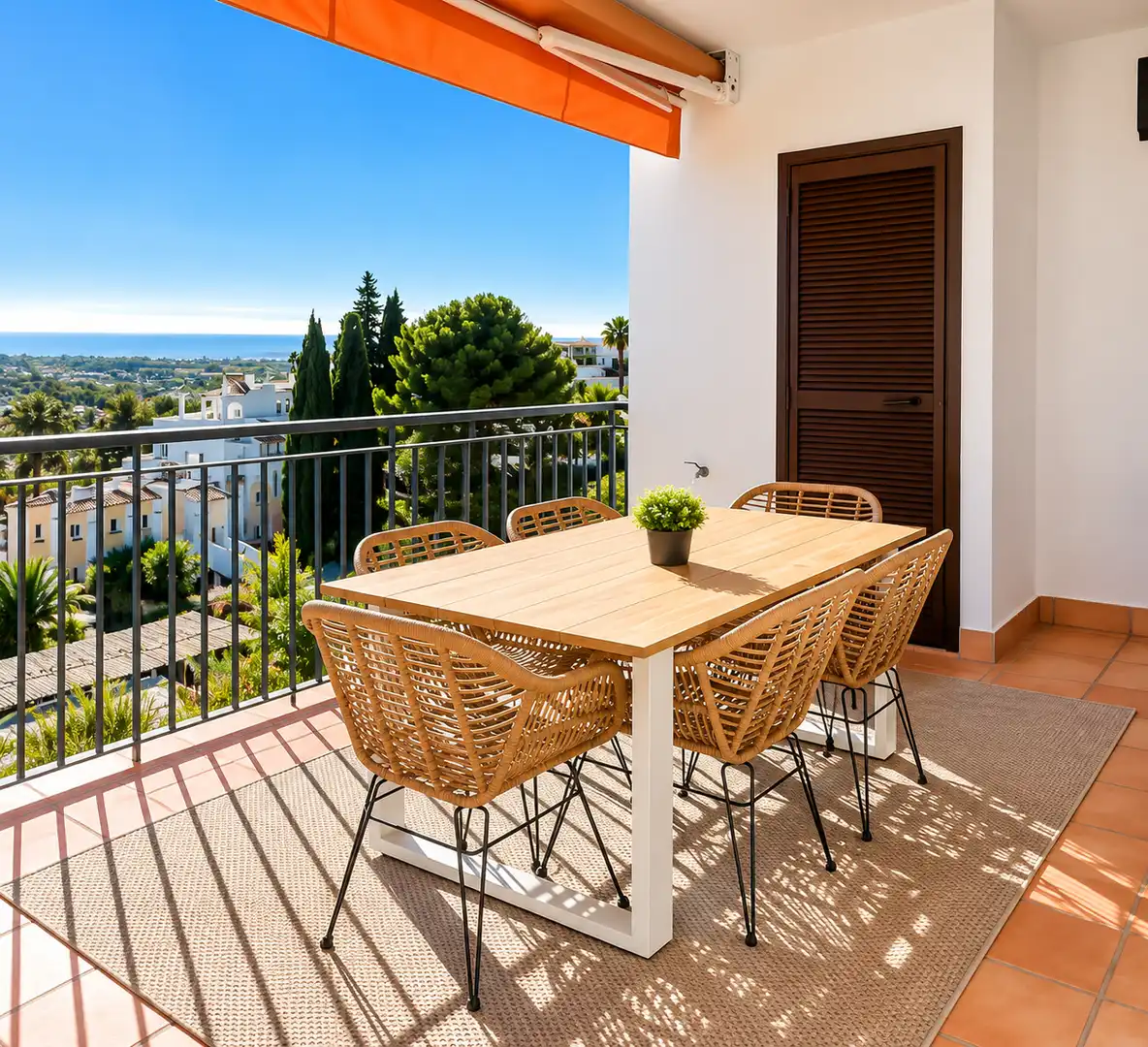 Terraza de Apartamento en venta en La Quinta