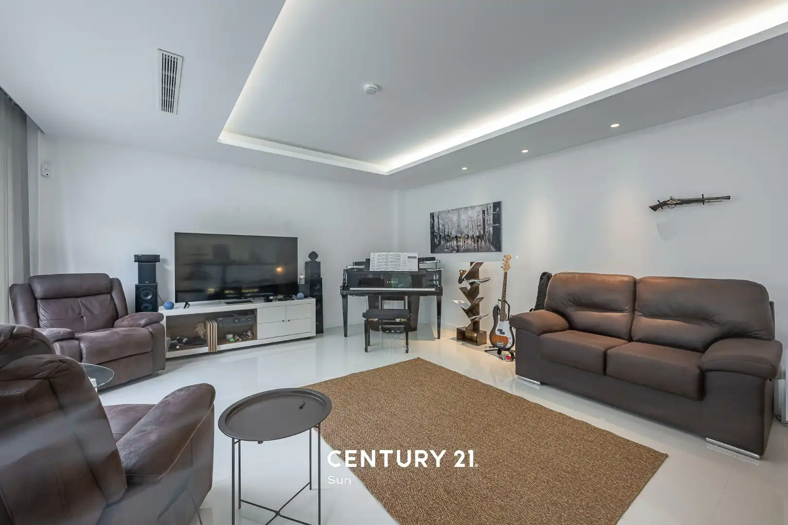 Living room of Houses for sale in Benalmádena  with Air Conditioner and Furnished