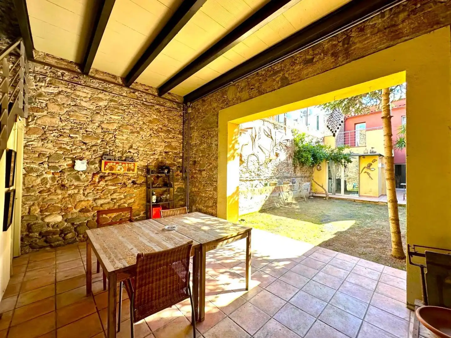 Terrasse von Haus oder Chalet zum Verkauf in Granollers mit Klimaanlage, Privatgarten und Terrasse