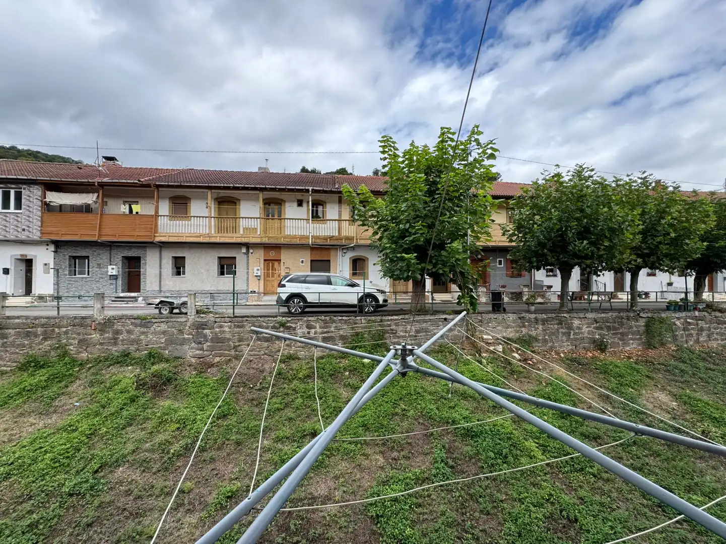 Exterior view of Flat for sale in Aller  with Storage room