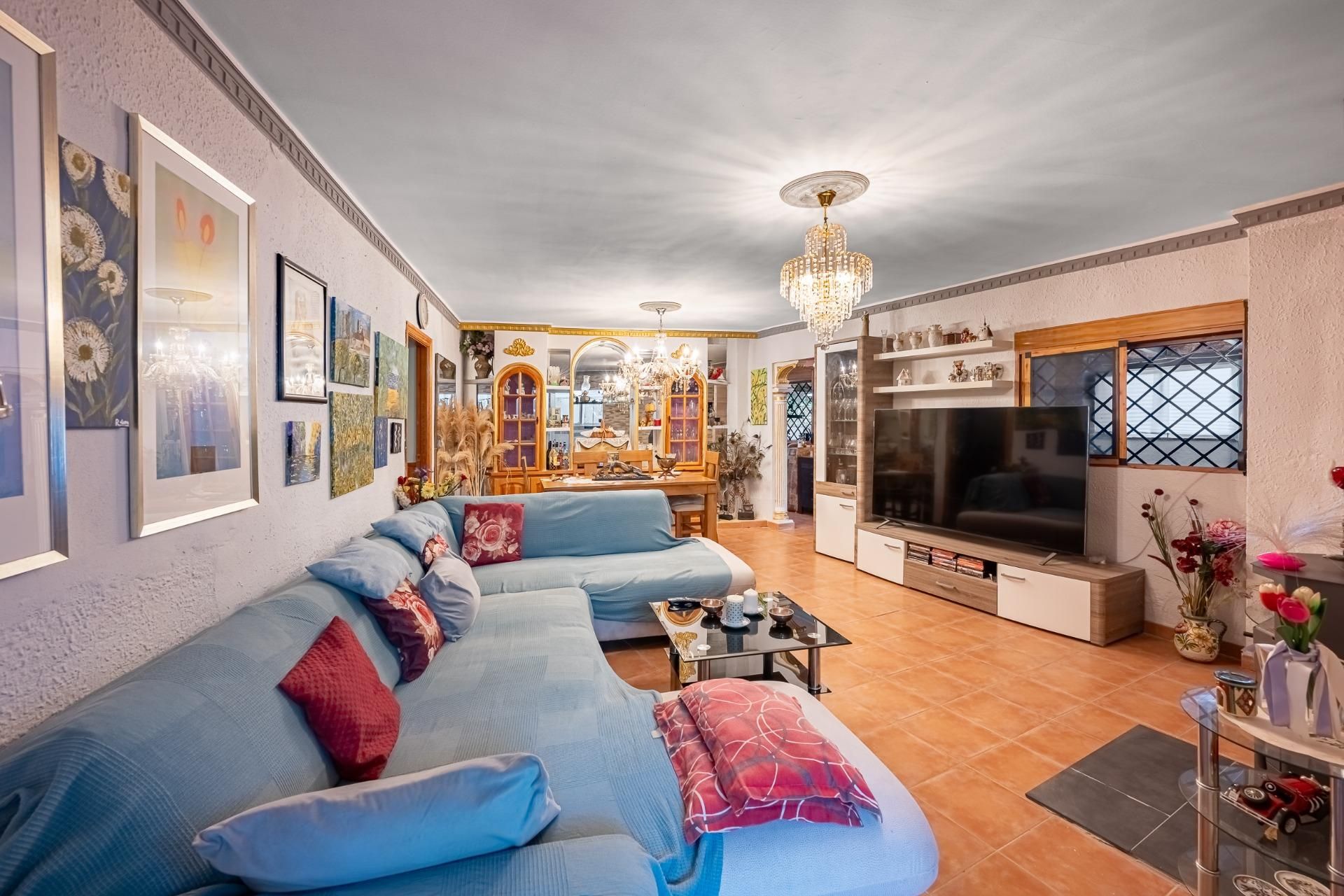 Sala d'estar de Casa o xalet en venda en Cártama