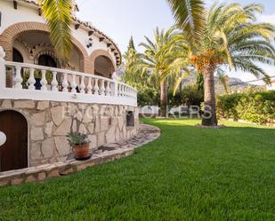 Vista exterior de Finca rústica en venda en Dénia amb Aire condicionat, Terrassa i Piscina