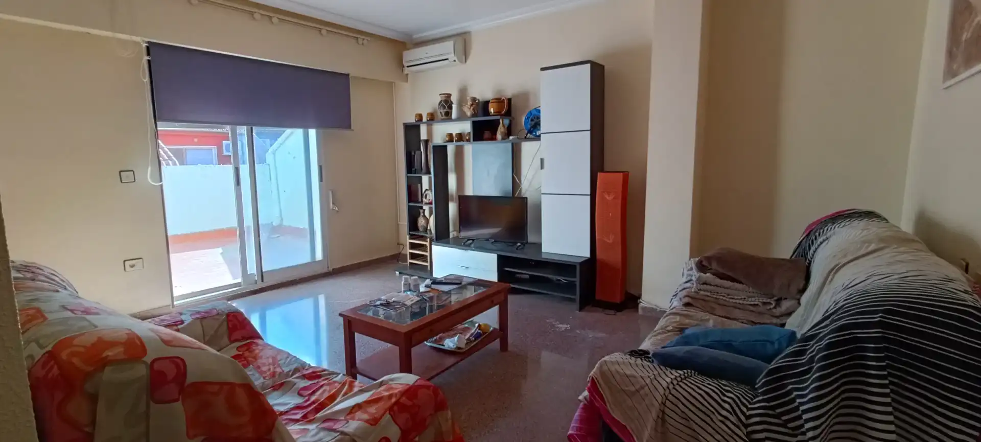 Sala de estar de Ático en venta en Almansa con Aire acondicionado y Terraza