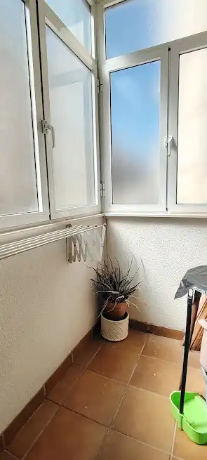 Terraza de Piso de alquiler en Linares con Aire acondicionado, Calefacción y Parquet