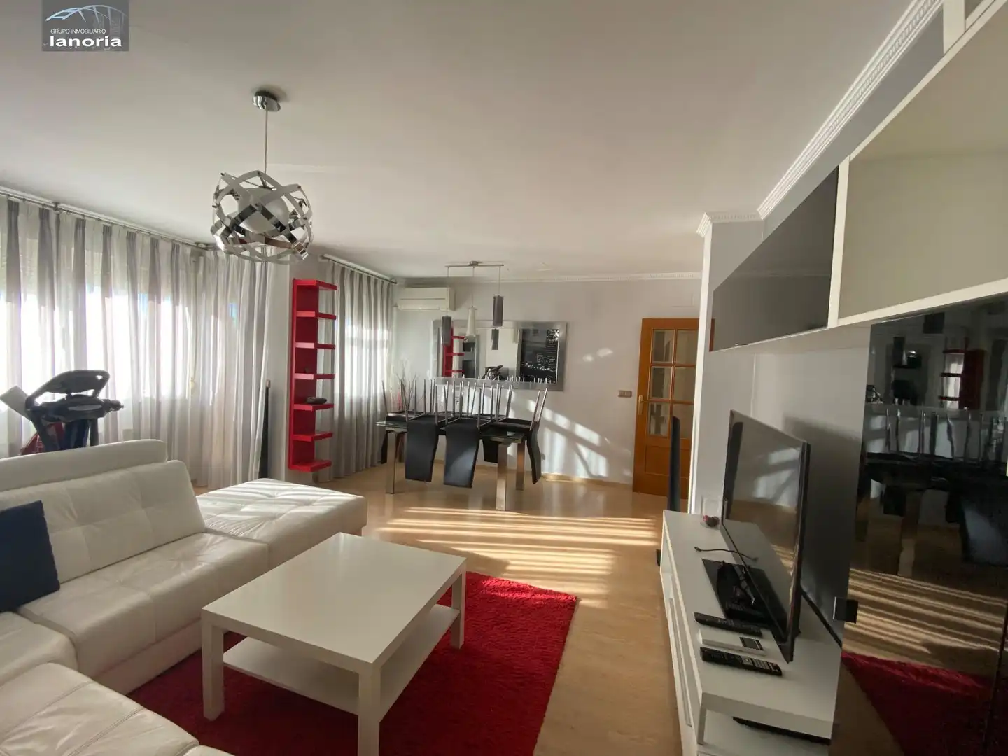 Sala de estar de Ático en venta en  Albacete Capital con Calefacción, Terraza y Amueblado