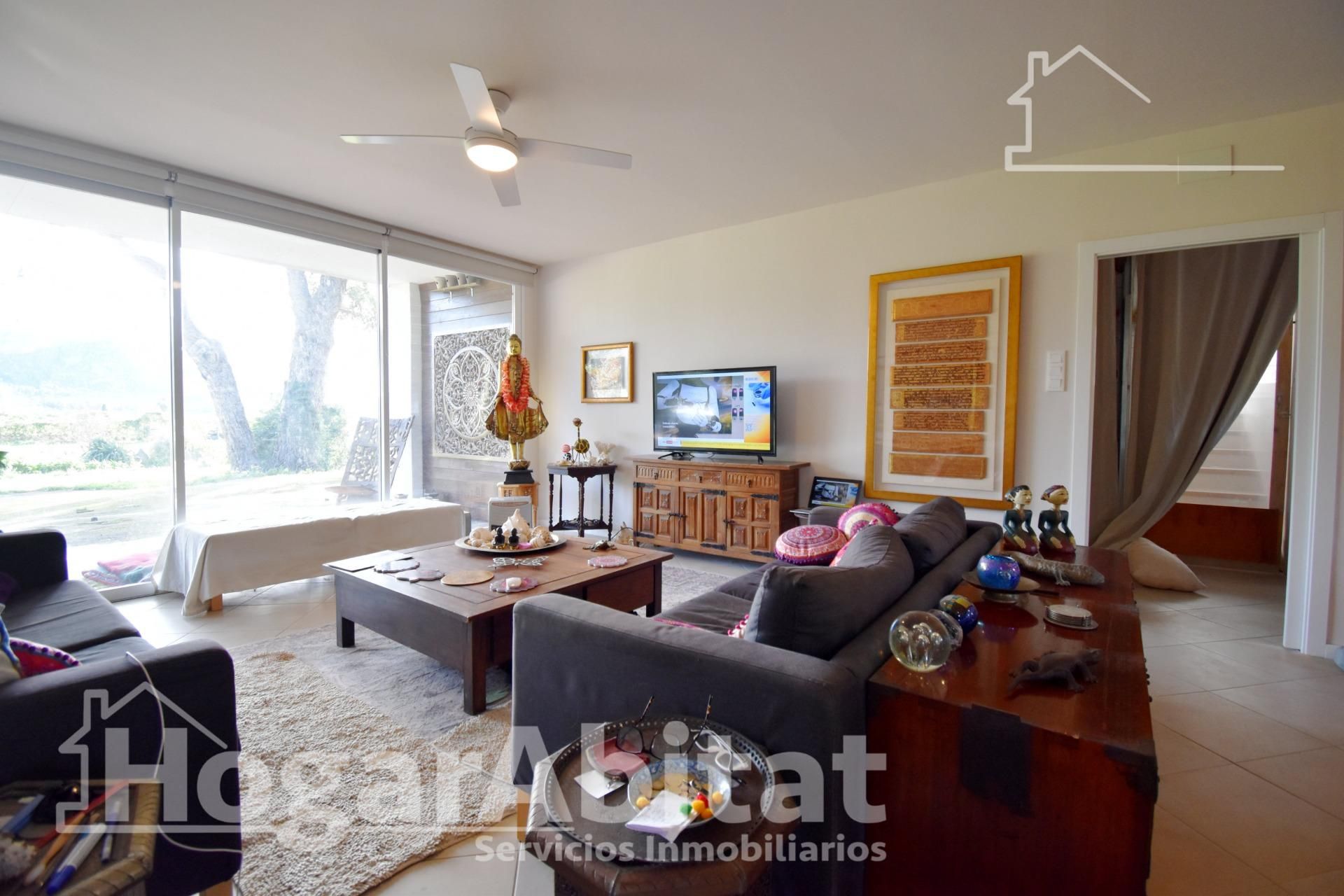 Sala de estar de Casa o chalet en venta en Gandia con Jardín privado, Terraza y Trastero