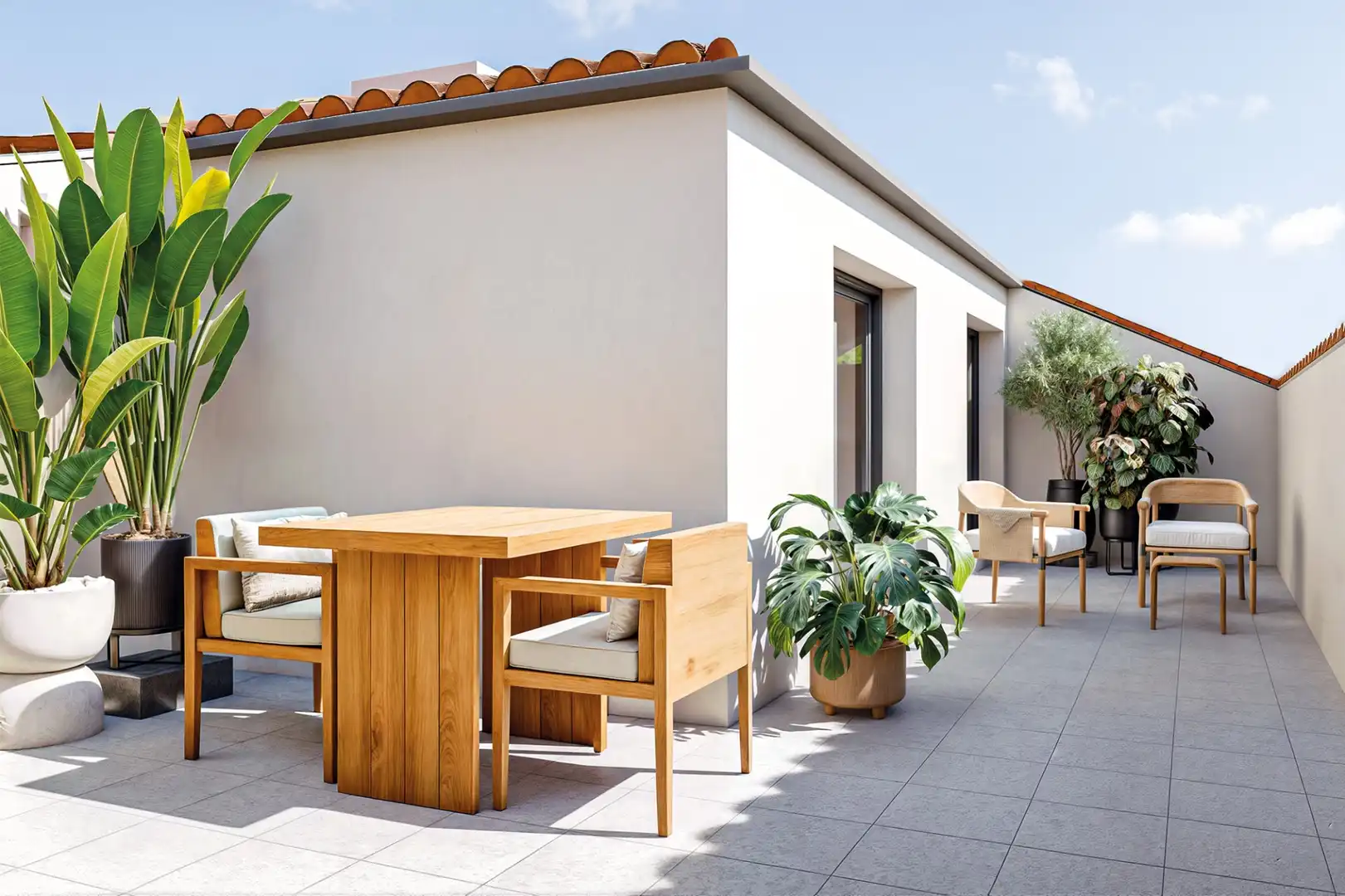 Terraza de Ático en venta en Rubí con Aire acondicionado, Calefacción y Terraza