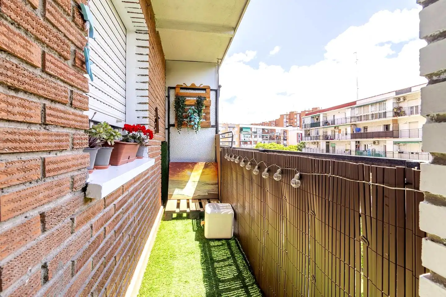 Terrasse von Wohnung zum Verkauf in Alcorcón mit Heizung und Parkett