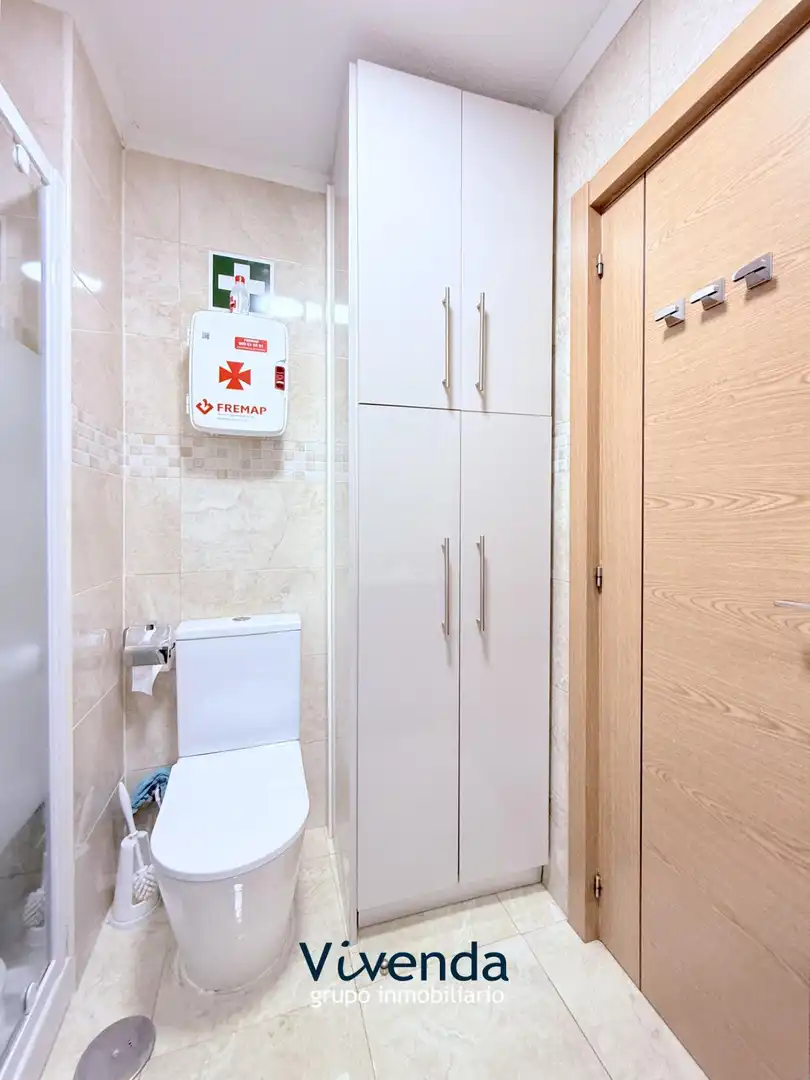 Baño de Apartamento en venta en Fuenlabrada II - El Molino