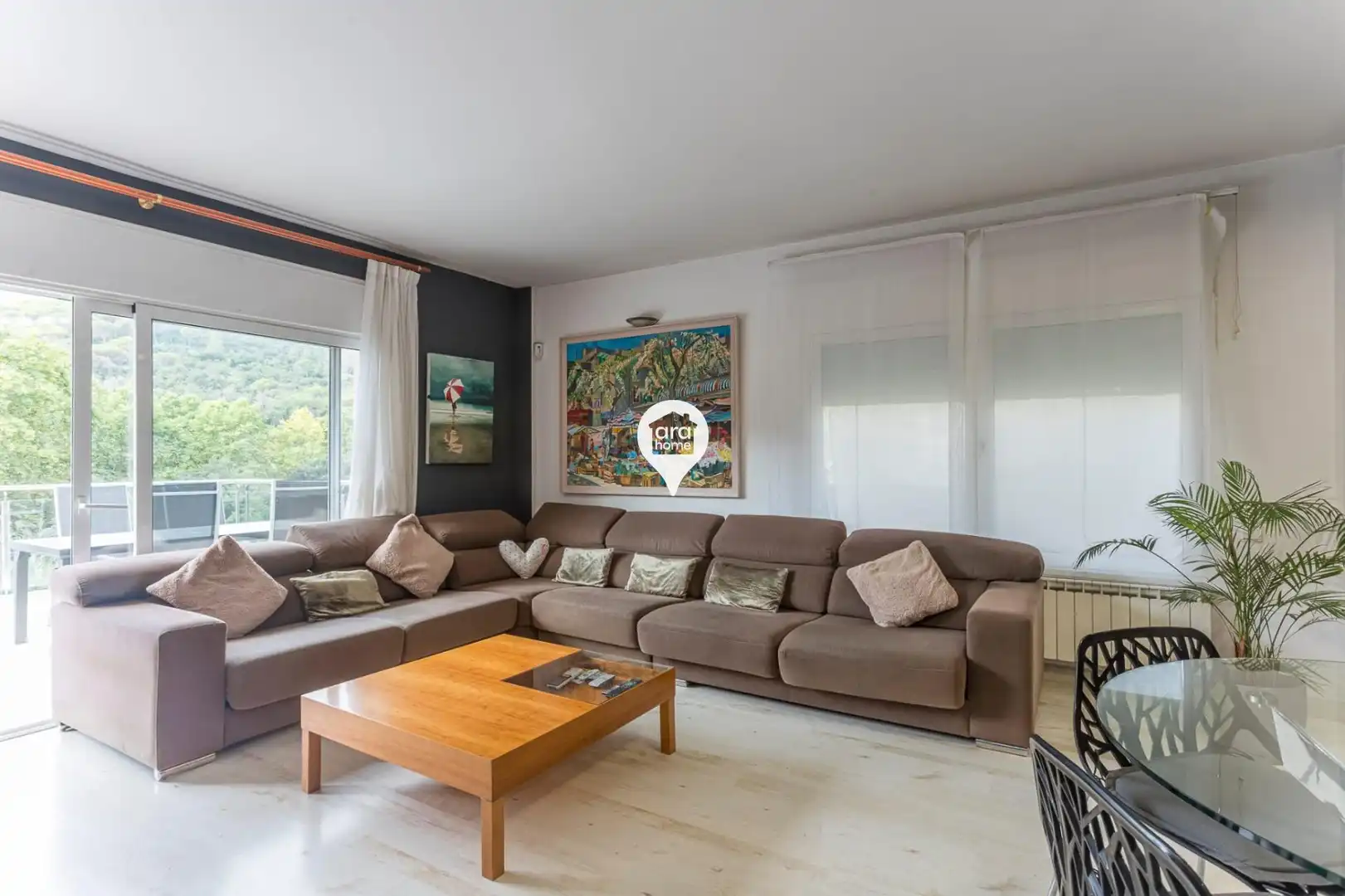 Sala de estar de Casa o chalet en venta en Dosrius con Aire acondicionado, Calefacción y Jardín privado