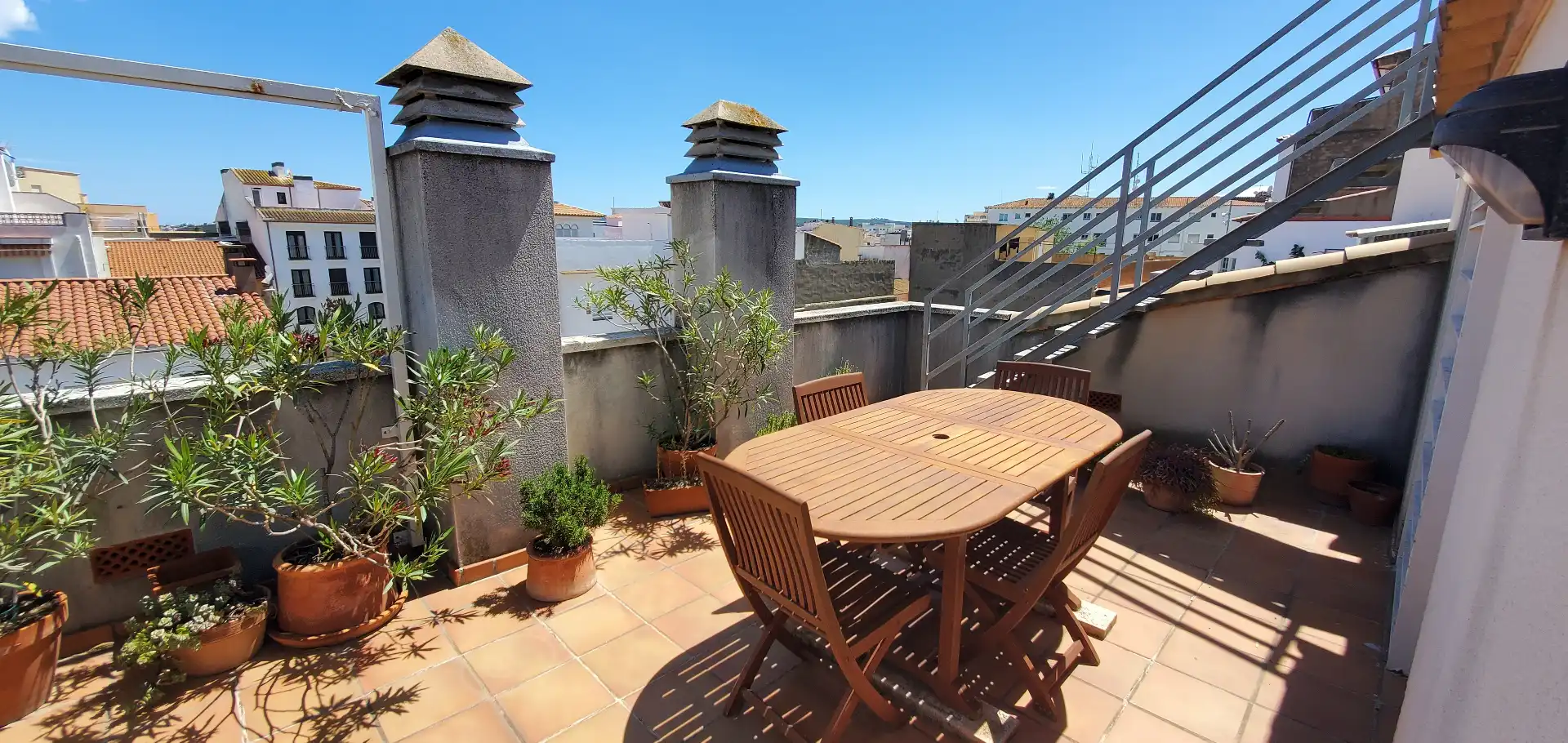 Terrace of Apartments for sale in L'Escala  with Heating, Terrace and Furnished